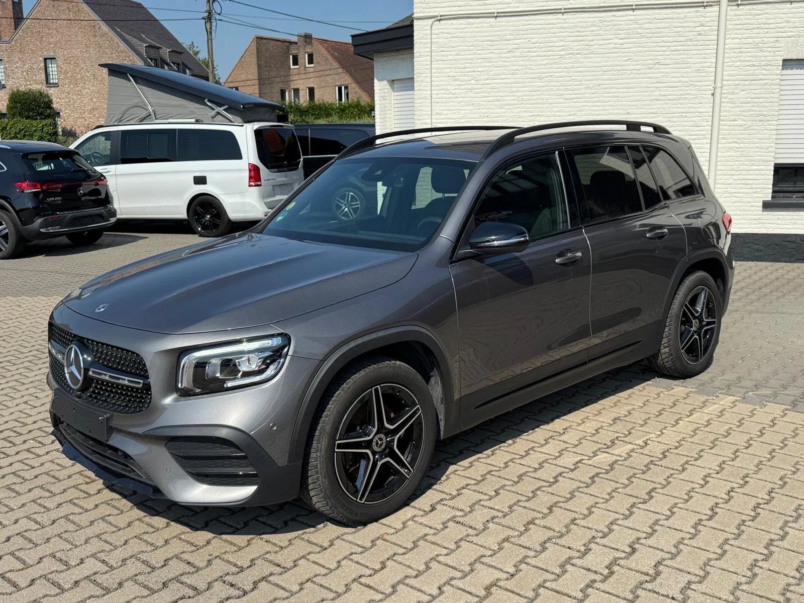 Mercedes-Benz GLB 180d Amg-Pack (bj 2022, automaat), Auto's, Automaat, Gebruikt, 4 cilinders, 116 pk