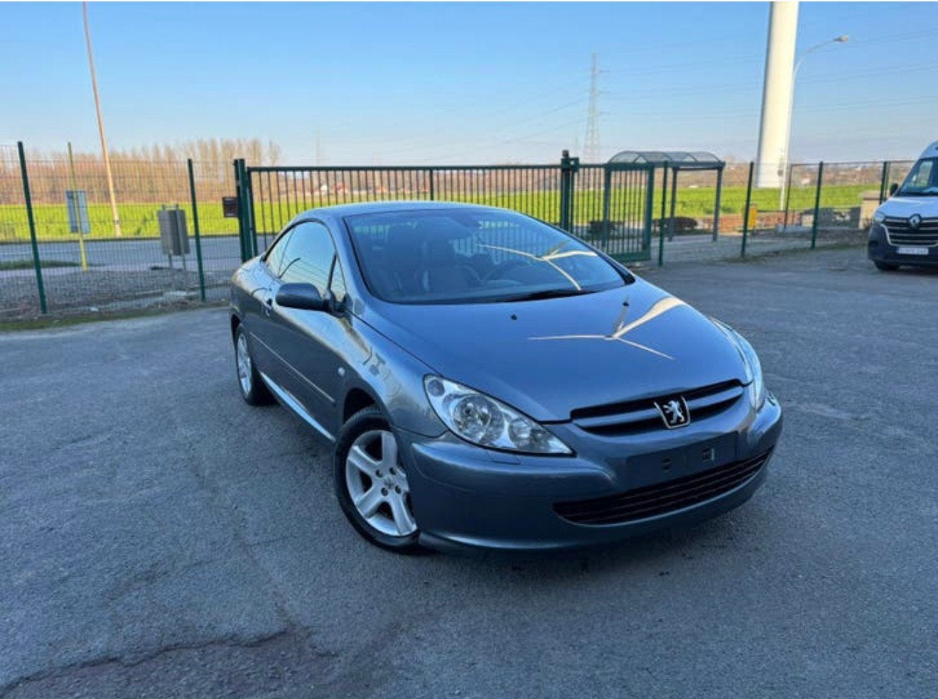 Peugeot 307 CC 2.0 essence Airco LEZ Ok, Autos, Rétroviseurs électriques, Argent ou Gris, Achat, Entreprise
