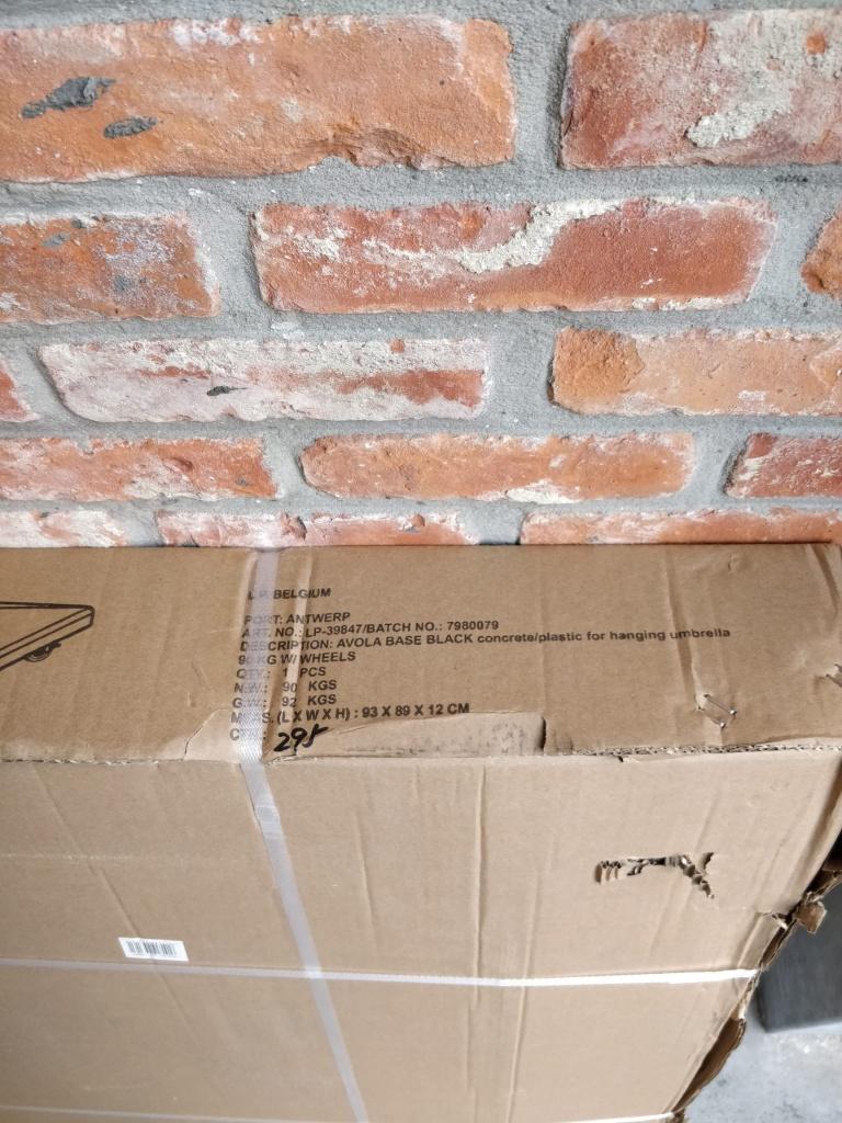 Parasolvoet 90kg, Ophalen, Nieuw, Minder dan 1 meter, Parasolvoet
