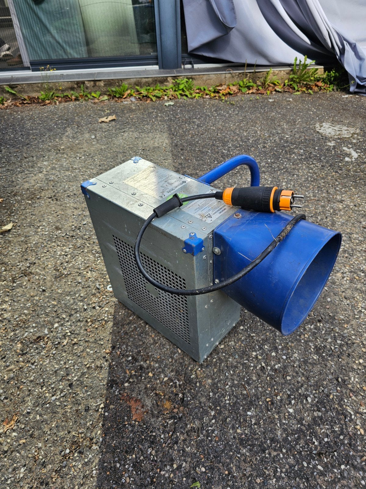springkasteel motor (blower) van 1,5kh 2hp, Hobby en Vrije tijd, Ophalen, Gebruikt