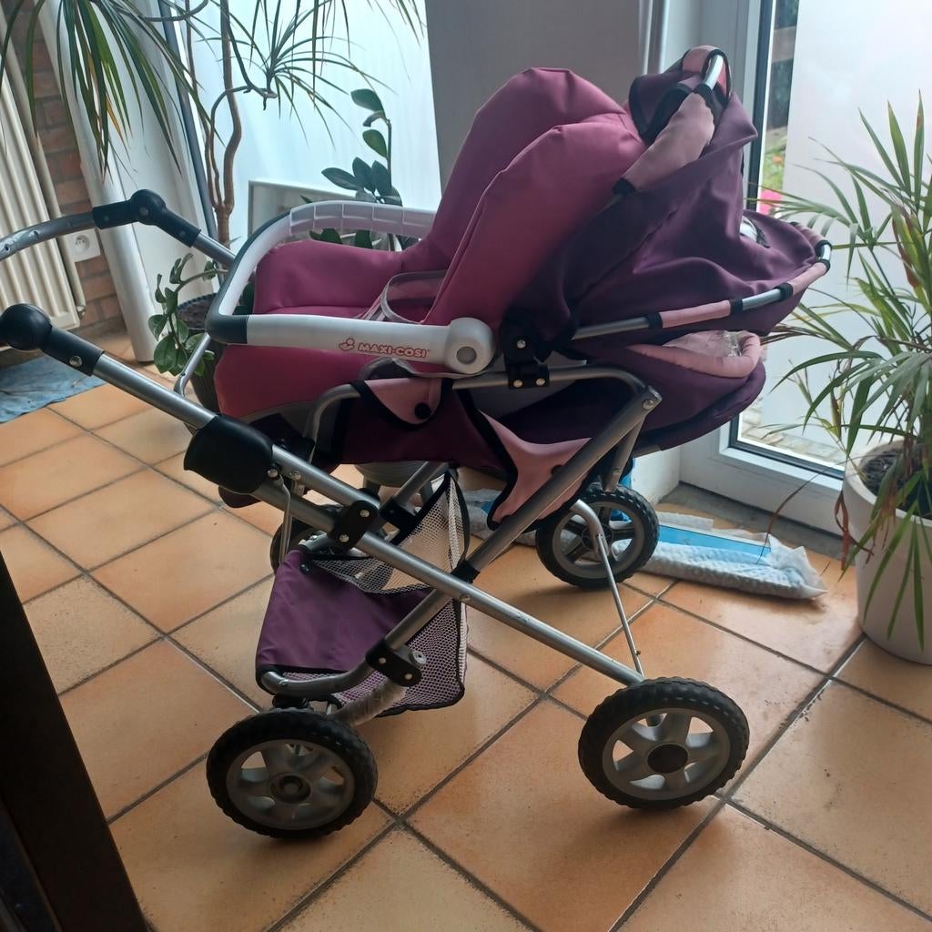 Smoby combi poppenwagen, Ophalen