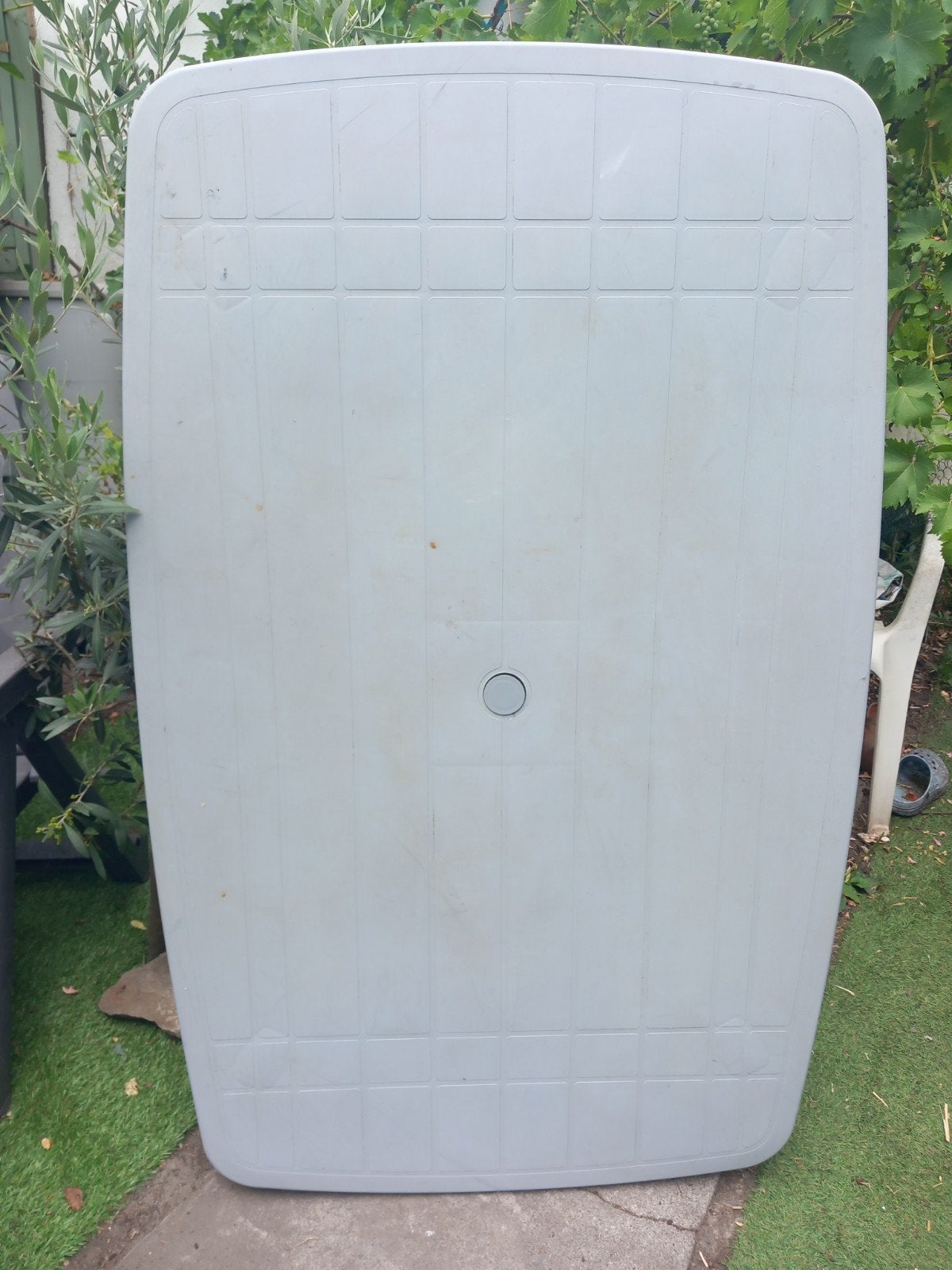 Table de jardin, Ophalen