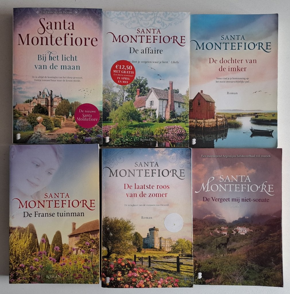 Boeken Santa Montefiore, Boeken, Ophalen of Verzenden, Gelezen