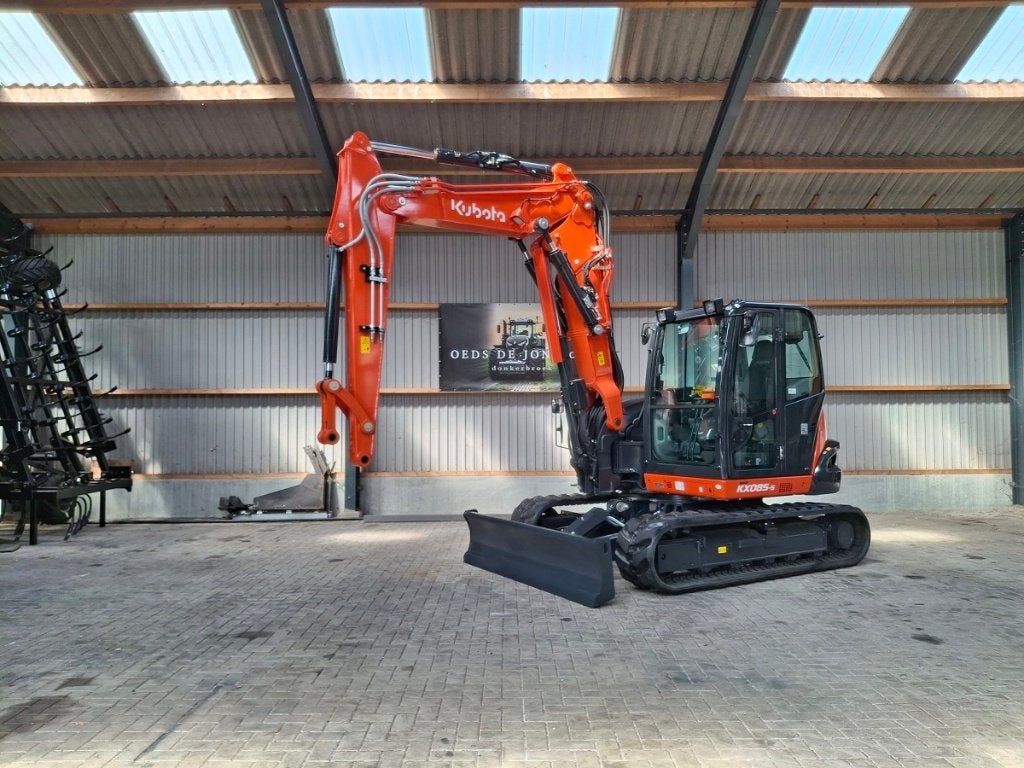 Kubota KX085-5 2P, midigraver, BJ2026, Airco, Camera, Nieuw!, Ophalen