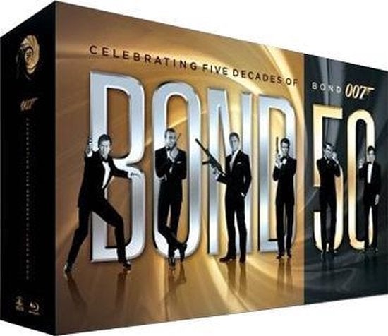 James bond 007 box anniversary  collection, Cd's en Dvd's, Vanaf 12 jaar, Ophalen of Verzenden, Zo goed als nieuw, Actie