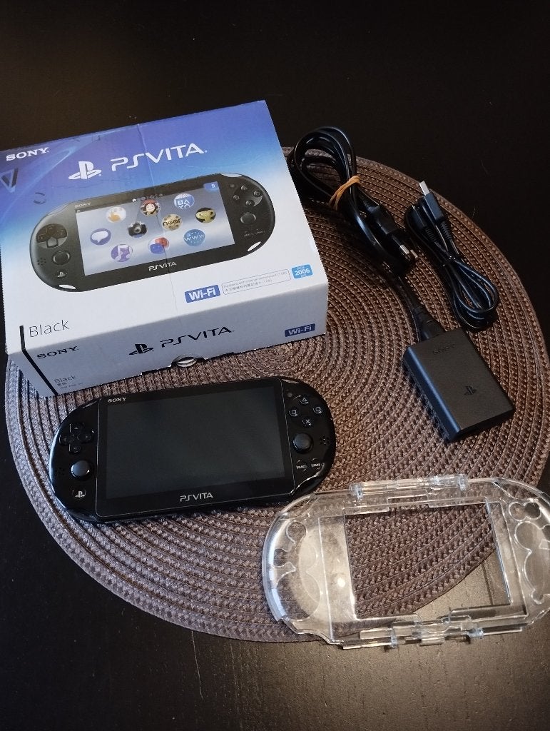 Sony PS Vita, Games en Spelcomputers, Spelcomputers | Sony PlayStation Vita, Ophalen of Verzenden, Zo goed als nieuw, Zwart