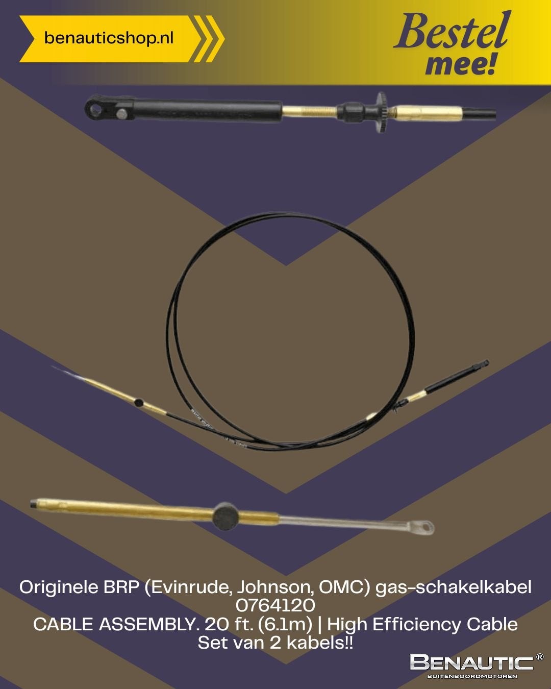 Accessoire ORIGINELE BRP (Evinrude, Johnson, OMC) gas en sch, Sports nautiques & Bateaux, Neuf, -, -, -