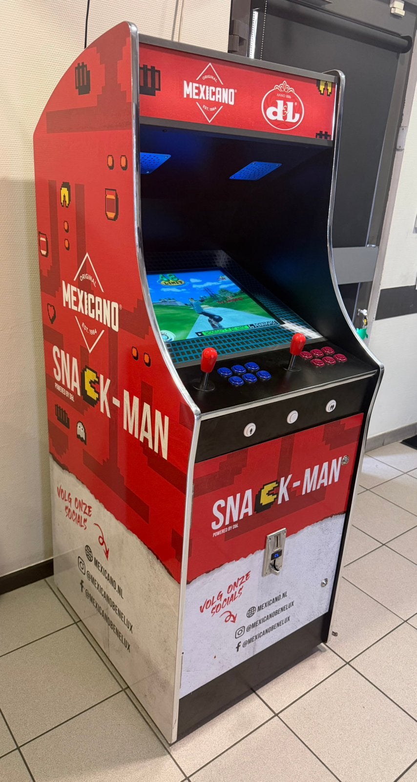Te koop: A-G 20.5” LCD Arcadekast , 3500 Games, 2 Spelers, Verzamelen, Ophalen, Zo goed als nieuw