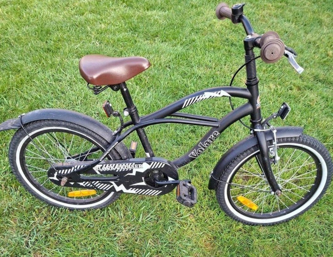 Kinderfiets Volare black cruiser 18inch, Ophalen, Terugtraprem, Volare, 16 tot 20 inch