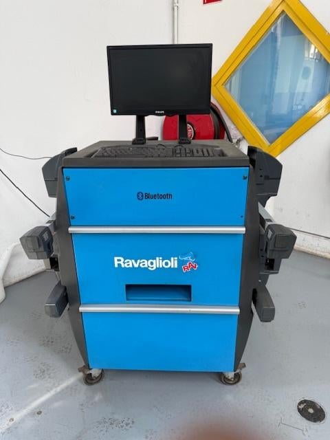 Uitlijntoestel Ravaglioli, Auto diversen, Autogereedschap, Ophalen, Gebruikt