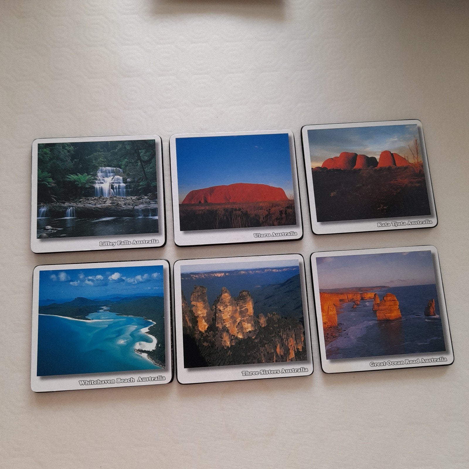 Set van 6  Australia Coasters - 2005., Ophalen of Verzenden