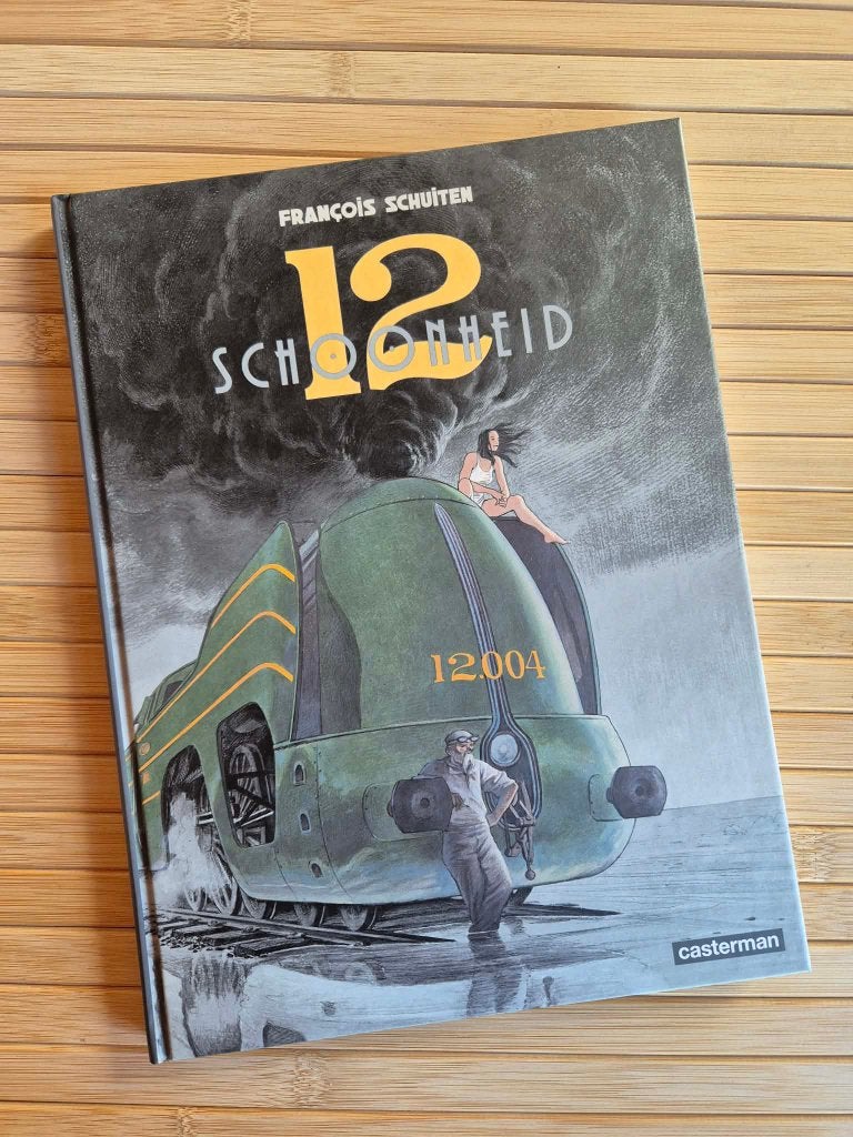 12 schoonheid, Ophalen, François Schuiten, Eén stripboek, Nieuw