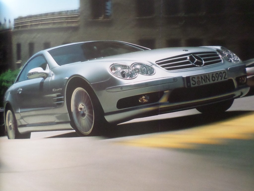 Livre Mercedes 500 & 55 AMG SL 2001 - FRANÇAIS, Livres, Autos | Brochures & Magazines, Mercedes, Enlèvement ou Envoi