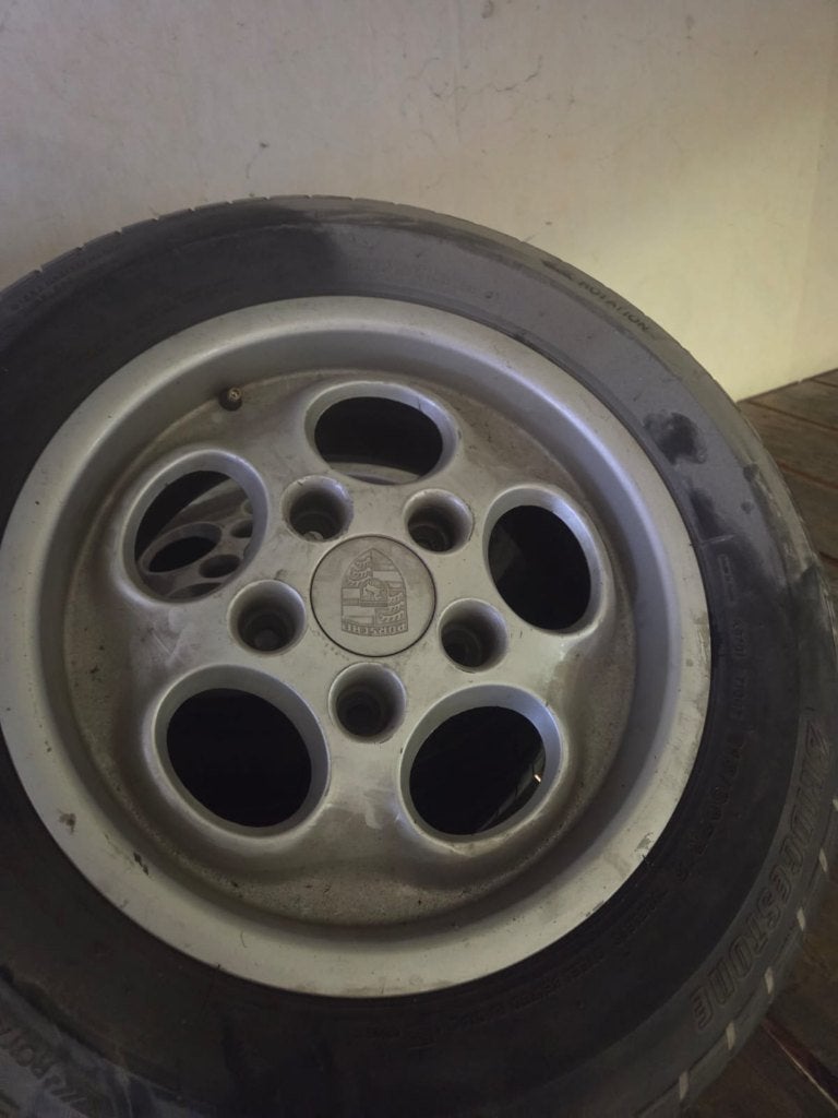 porsche 911 velgen teledials, Auto-onderdelen, Ophalen, Banden en Velgen
