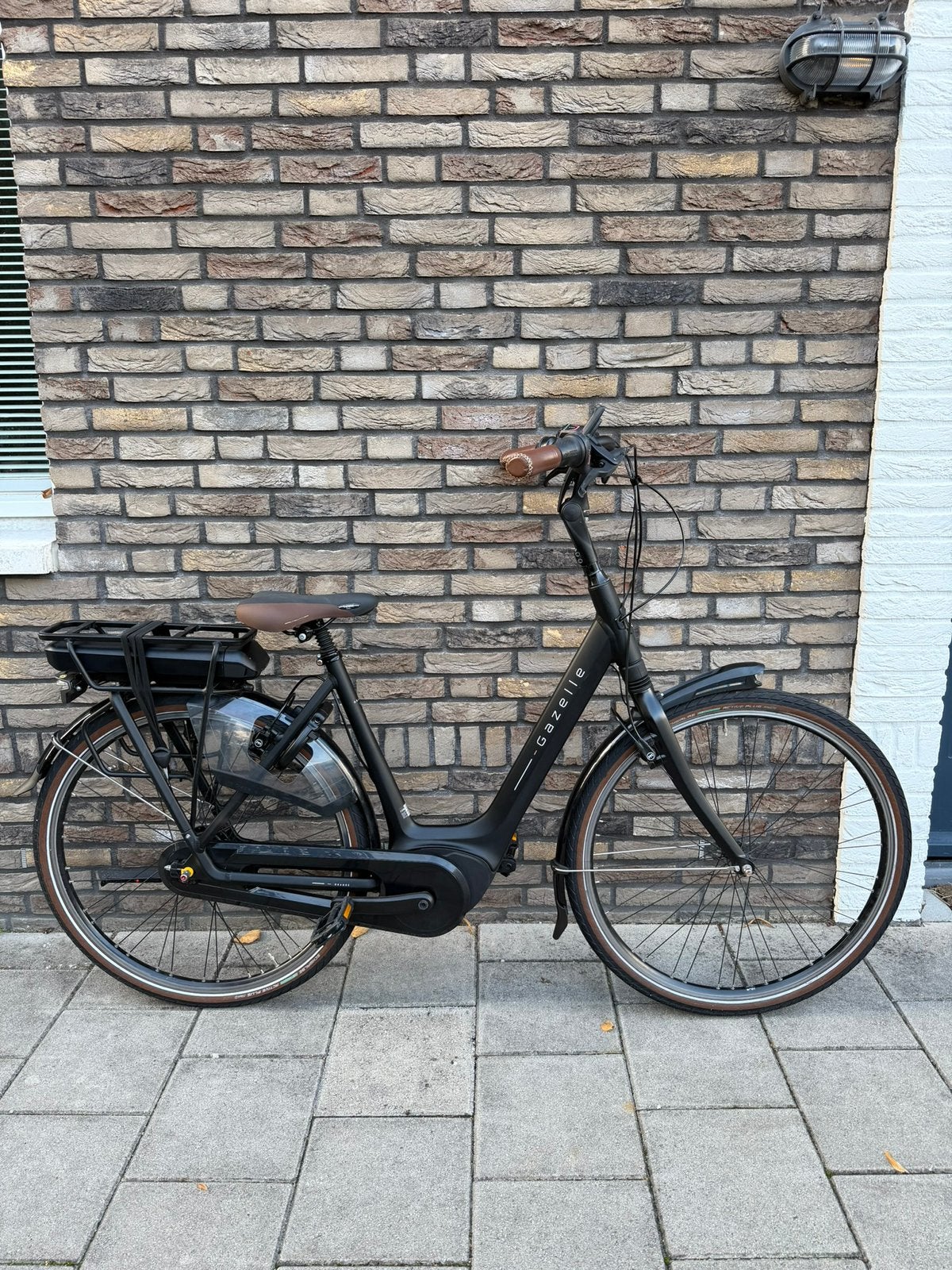 Gazelle Orange C8 HMB 2024 Zwart super netjes, Fietsen en Brommers, Ophalen, Velgrem, Versnellingen, Zo goed als nieuw