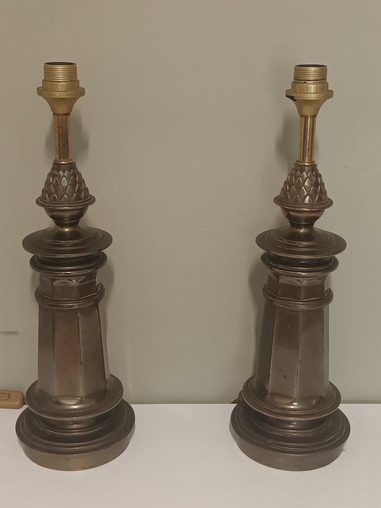 Lampes de table du milieu du siècle, Enlèvement ou Envoi, E27 (grand), 53 cm