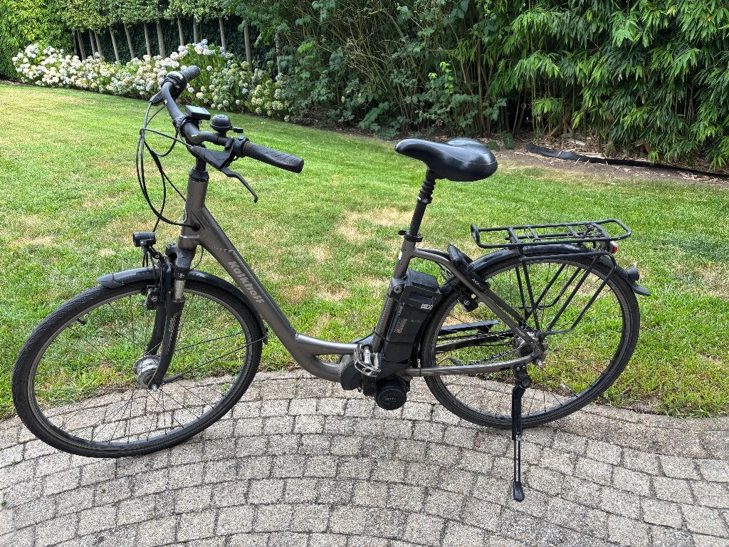 elektrische damesfiets, Gebruikt, 51 tot 55 cm, 50 km per accu of meer, Ophalen