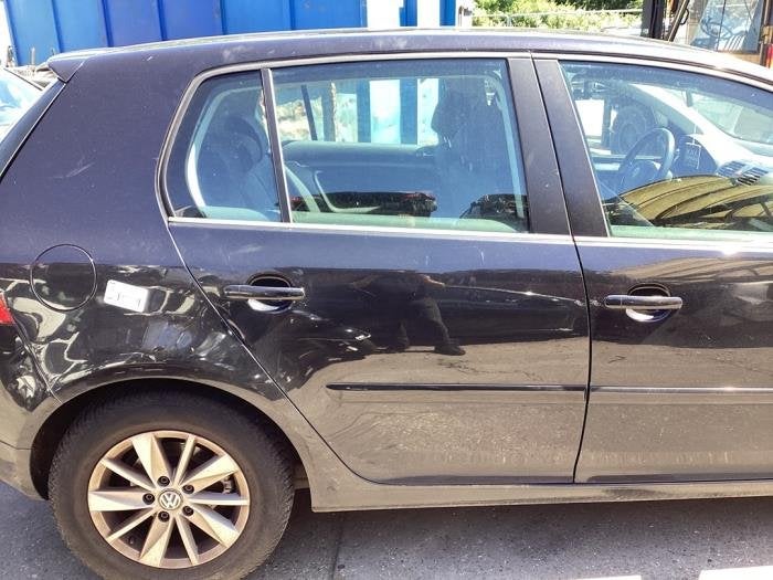 Portière 4portes arrière droite d'un Volkswagen Golf (LC9Z, Volkswagen, -, 3 mois de garantie, Utilisé