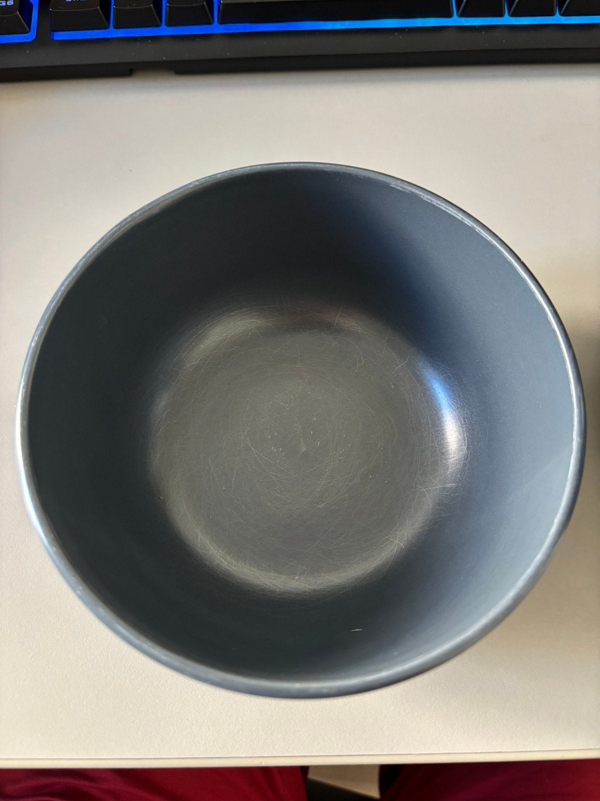 4 grijze kommen Vincelli, Ophalen, Gebruikt, Kom(men)