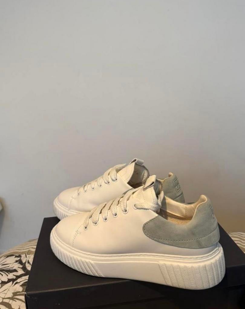 MARC O'POLO  Svea sneakers 39 echte leer, Wit, Ophalen of Verzenden, Zo goed als nieuw, Sneakers