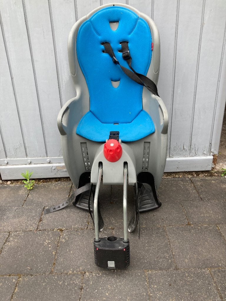 Fietsstoeltje hamax, 0 à 18 kg, Repose-pieds, Enlèvement, Utilisé