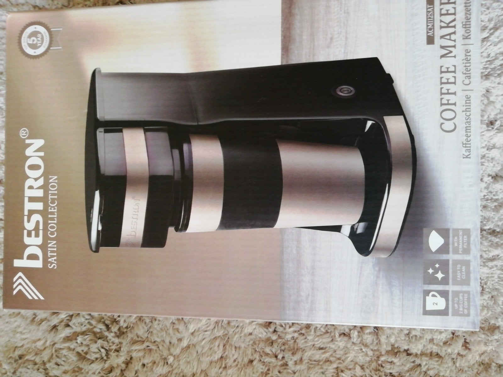 Koffiemaker., Ophalen