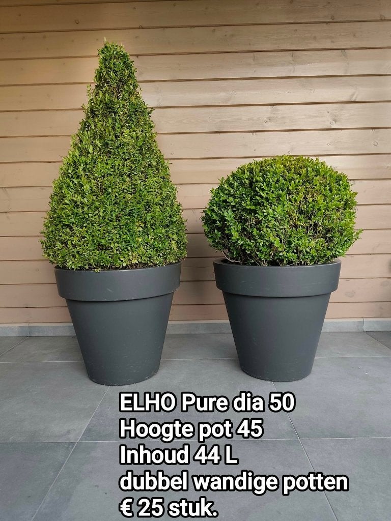 Hoogwaardige vorstbestendige bloempotten, Ophalen, Gebruikt, Beton, Tuin