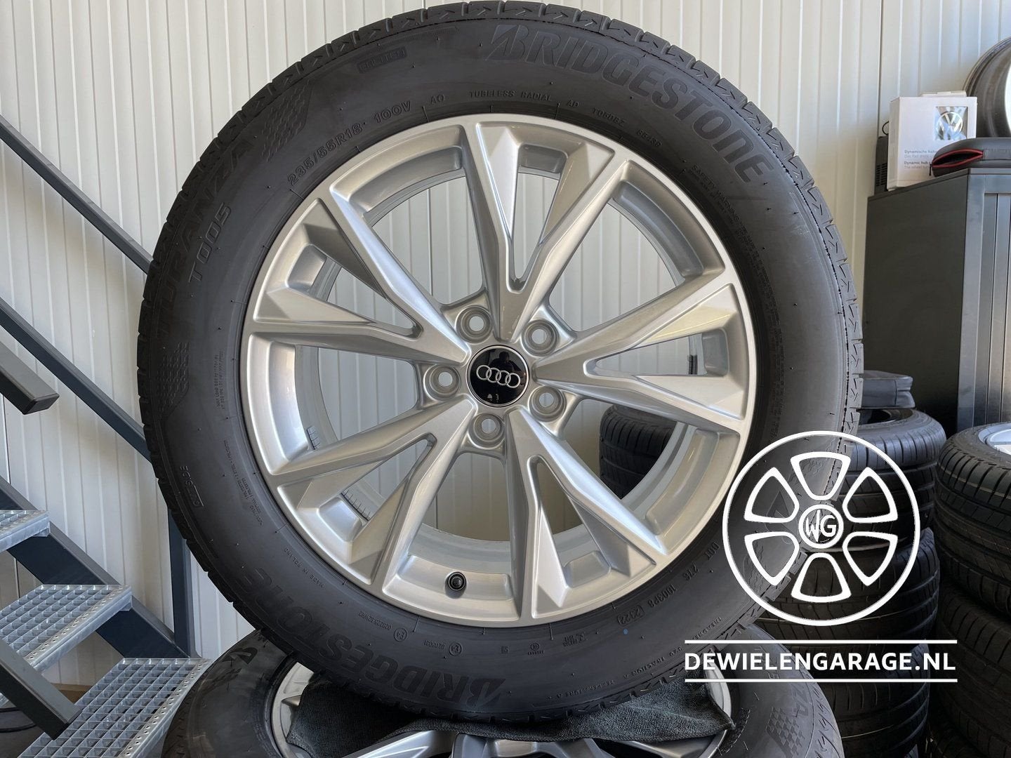18 inch Audi Q3 Velgen NIEUW Origineel Velgen Zomer 5x112, Neuf, Pneus et Jantes, Véhicule de tourisme, Pneus été