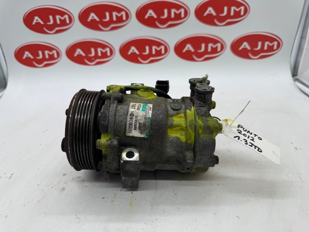 Compresseur de clim Fiat Punto 1.3 JTD, Autos : Pièces & Accessoires, Enlèvement, Utilisé, Fiat