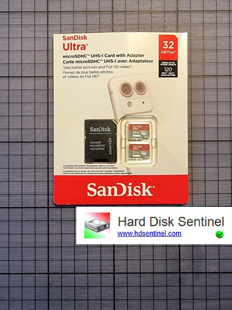2x MicroSD SanDisk 32Go Ultra + Adaptateur - NEUF & CERTIFIÉ, Enlèvement ou Envoi, Neuf, SanDisk, 32 GB