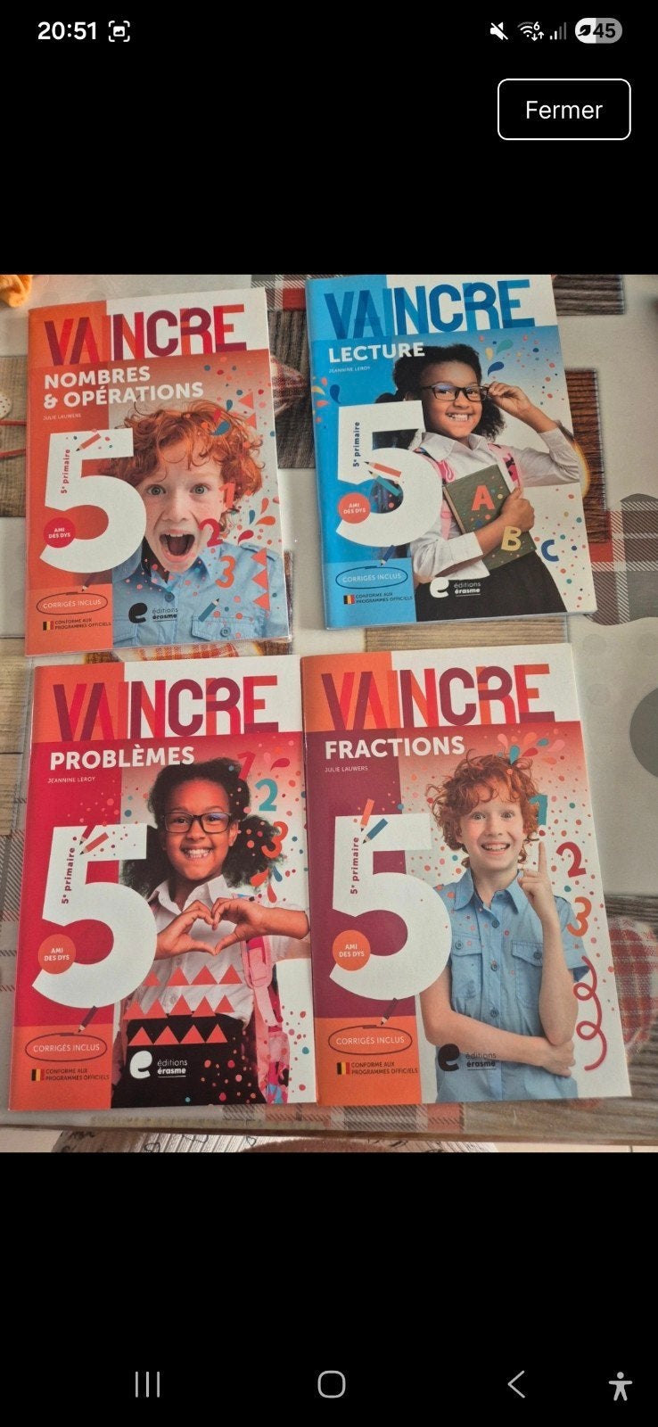 Vaincre 5 eme primaire, Livres, Journaux & Revues