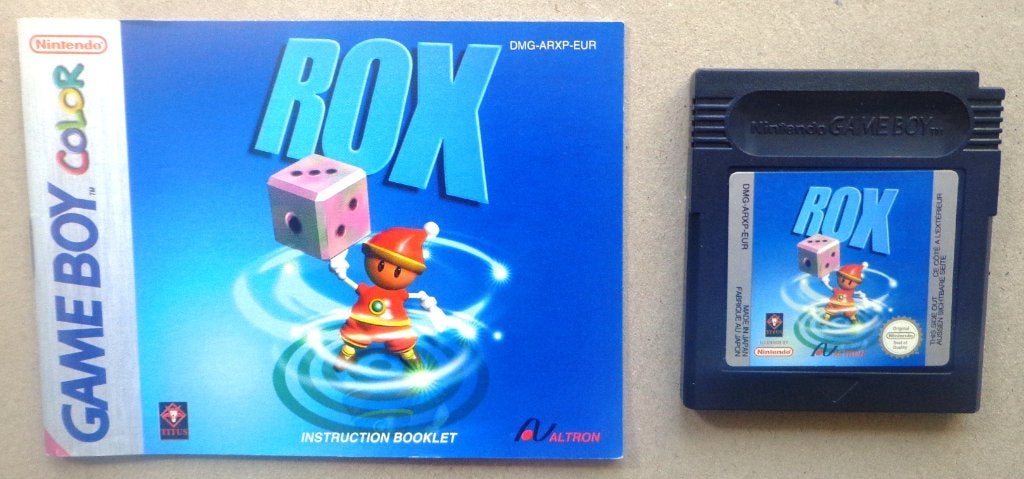 ROX voor de Gameboy Color en Advance + boekje, Games en Spelcomputers, Games | Nintendo Game Boy, Ophalen of Verzenden, Gebruikt