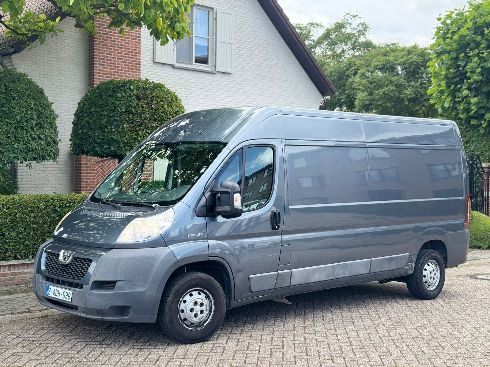 Peugeot Boxer 2.2HDI 2009* Lange versie! 295.000km’s!*, Autos, Camionnettes & Utilitaires, Argent ou Gris, Achat, Diesel, Peugeot