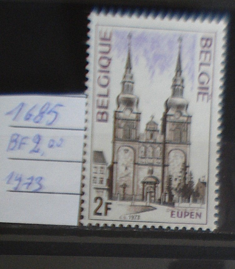 Belgique    1685    **/mnh, Neuf, Non oblitéré, Gomme originale, Envoi