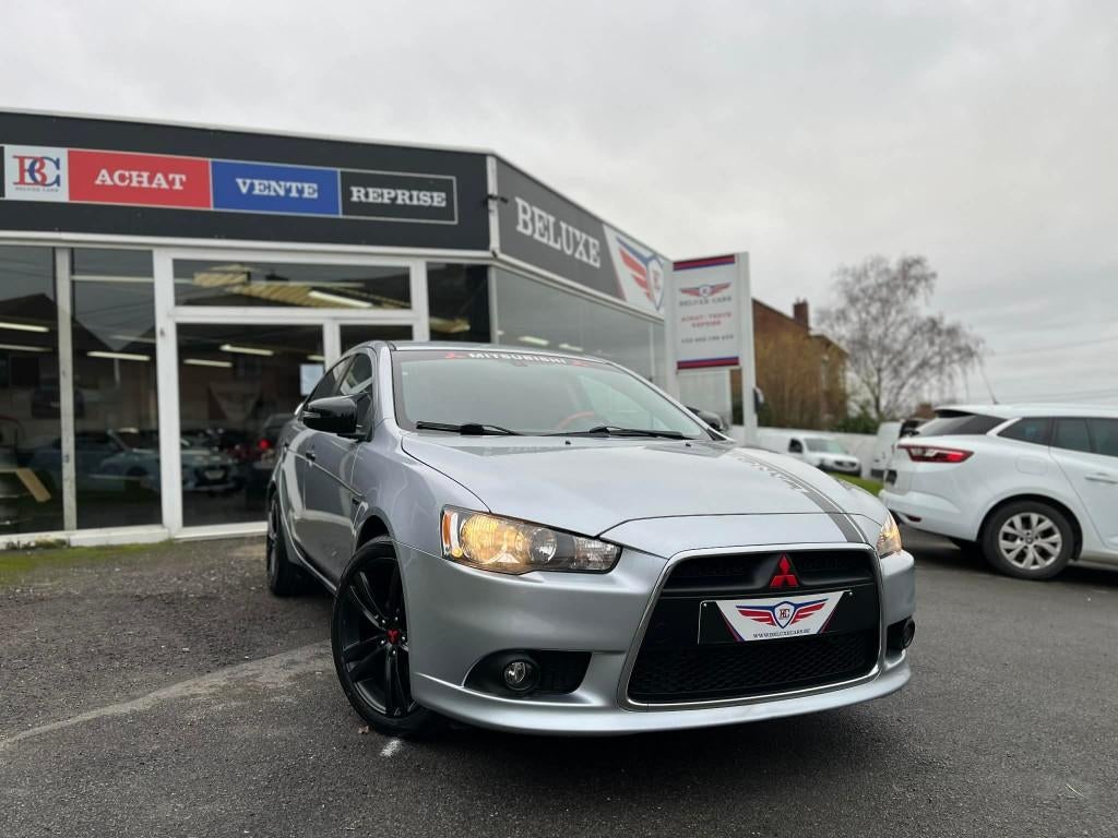 MITSUBISHI LANCER 1.6i ClearTec *18 WIELEN*CLIM*PDC*SCHERM*, Auto's, Mitsubishi, Voorwielaandrijving, Stof, Zwart, Elektrische ramen