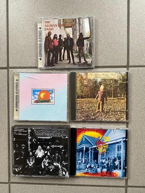 CD The Allman Brothers Band - ensemble de 5 CD, CD & DVD, CD | Rock, Utilisé, Enlèvement ou Envoi