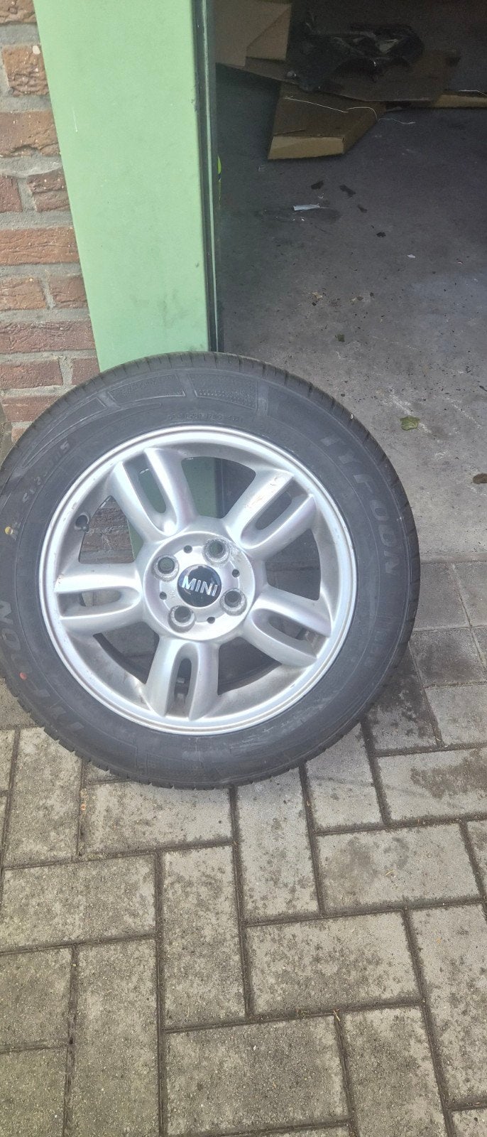 4 banden Nieuwe met velgen mini, Auto-onderdelen, Banden en Velgen, Ophalen, 175 mm, Banden en Velgen, Nieuw