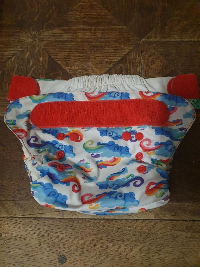 Lot de 6 couches lavables tots bots taille 1, Enlèvement