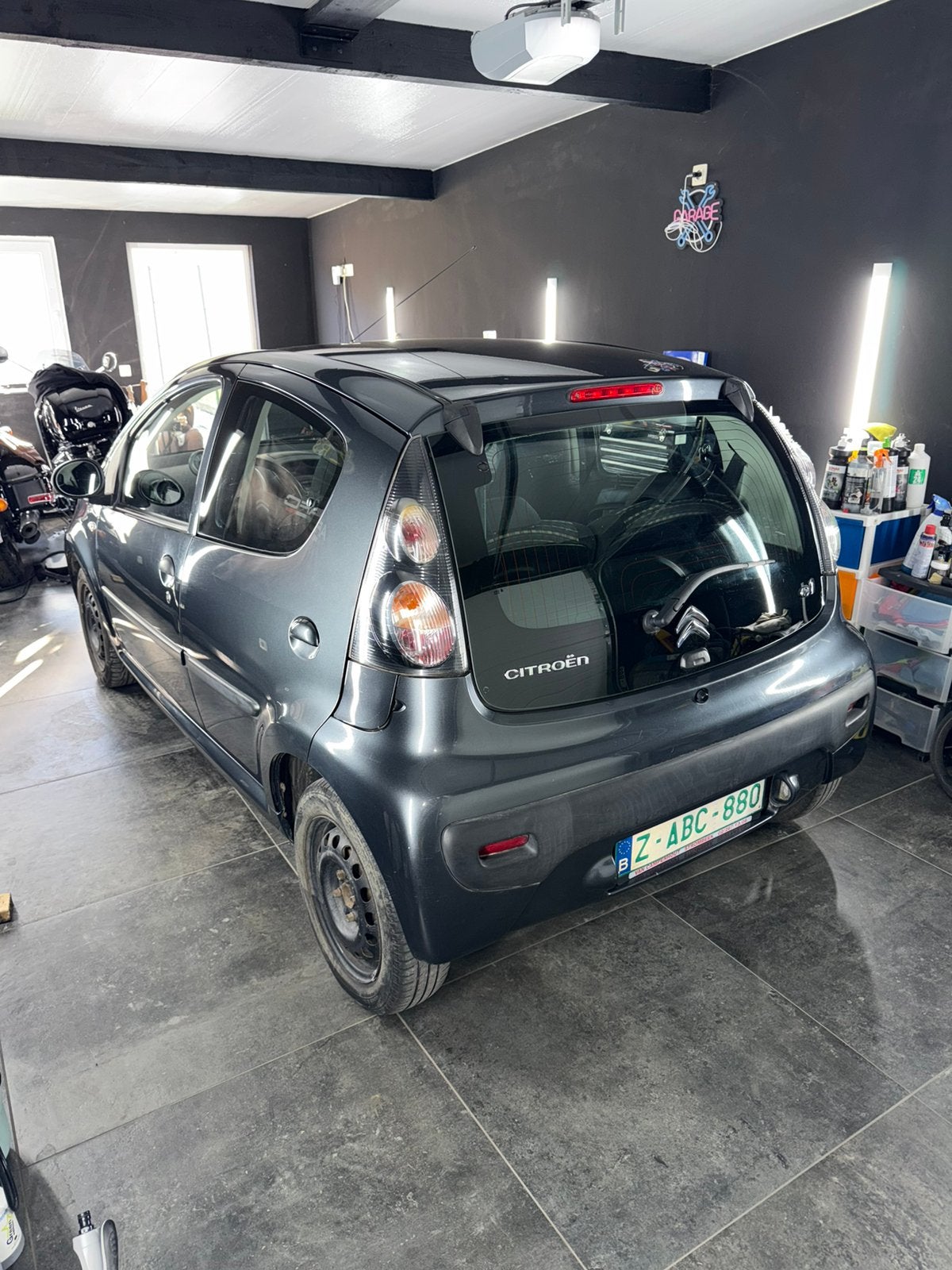 Citroën C1, Auto's, Voorwielaandrijving, Stof, 50 kW, Zwart