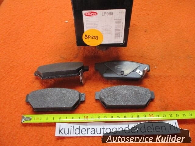 Remblokken achter Mitsubishi Carisma Colt Lancer Delphi LP96, Neuf, -, Autres marques automobiles, -