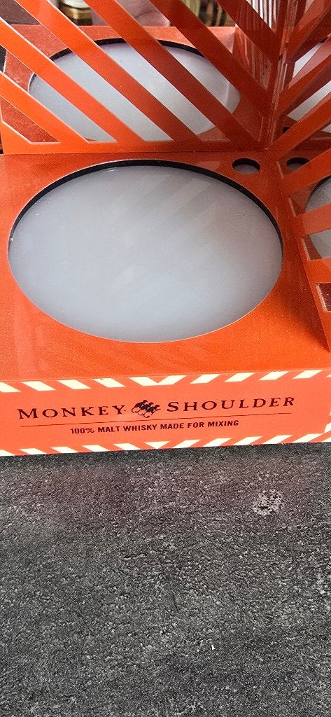 flesverlichting whisky Monkey Shoulder, Enlèvement ou Envoi, Neuf