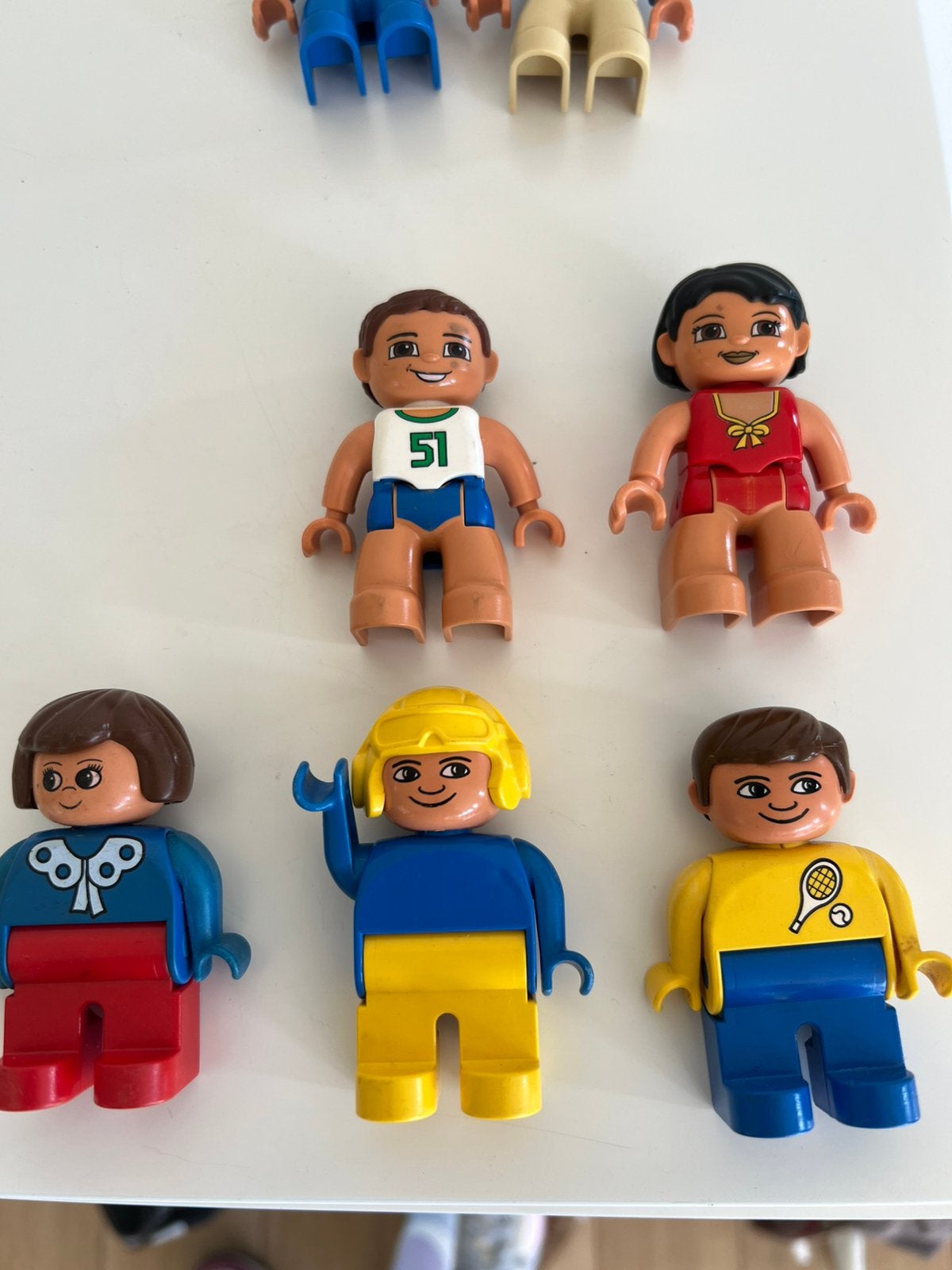 Duplo lego 25 figuren, Ophalen of Verzenden, Zo goed als nieuw, Duplo