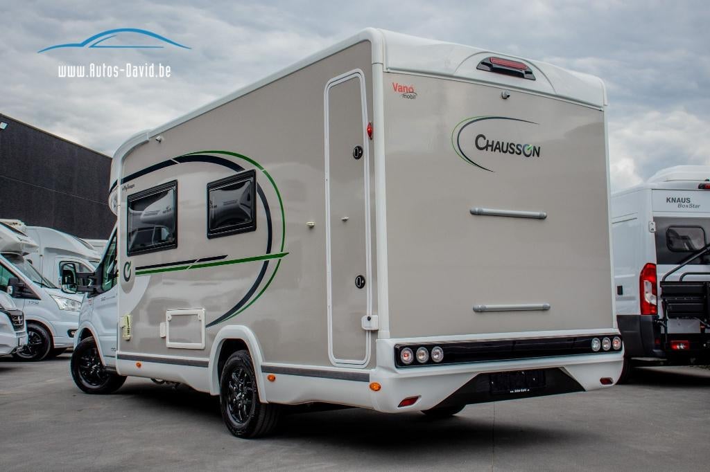 Chausson 640 Titanium Ultimate Ford 170PK Automaat 4 Slaappl, Caravans en Kamperen, Mobilhomes, Automaat, Koelkast, Ford, 6 tot 7 meter