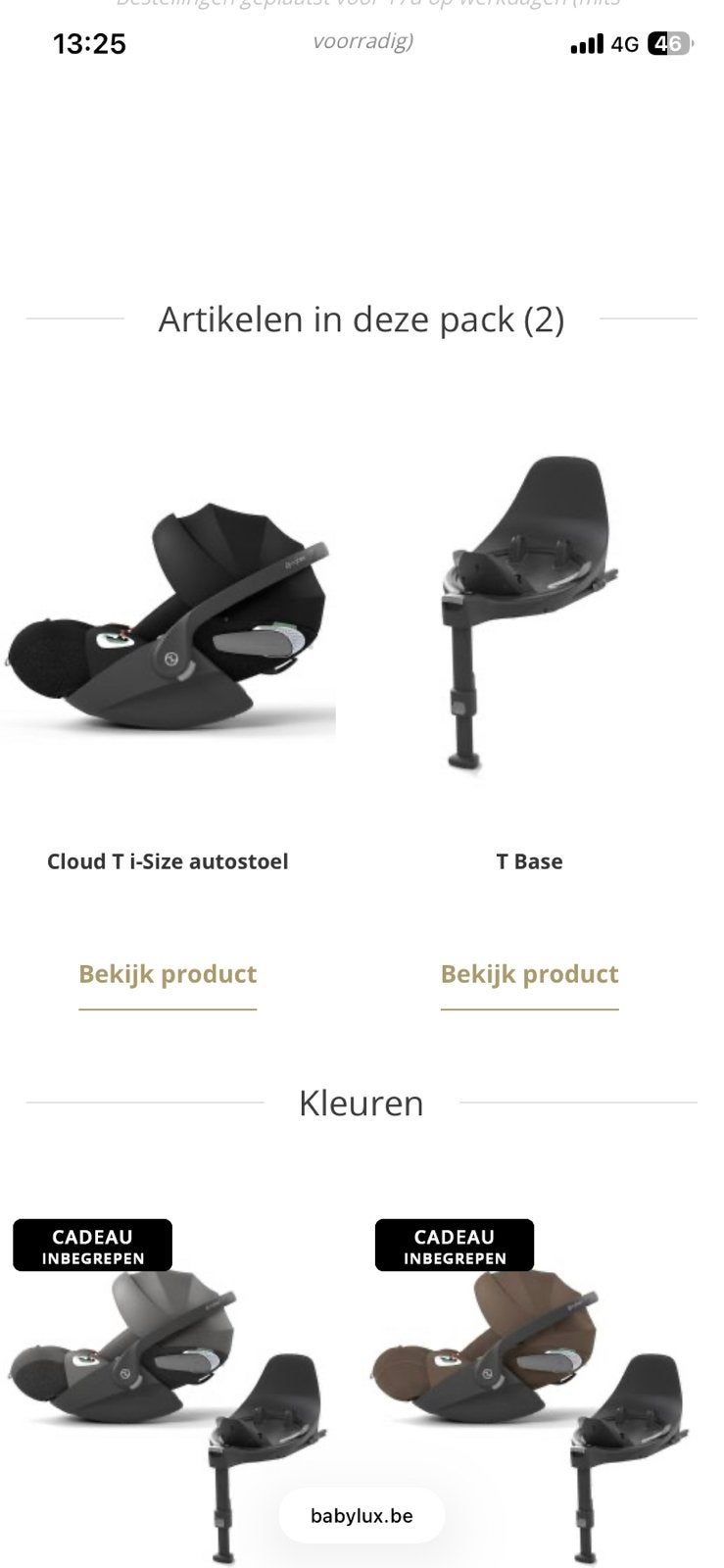 Cybex base t + autostoel t i-size, Enlèvement, Comme neuf