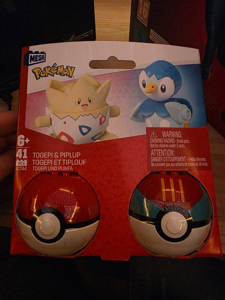 MEGA Pokémon bouwset van Togepi en Piplup, Ophalen, Nieuw, Overige merken