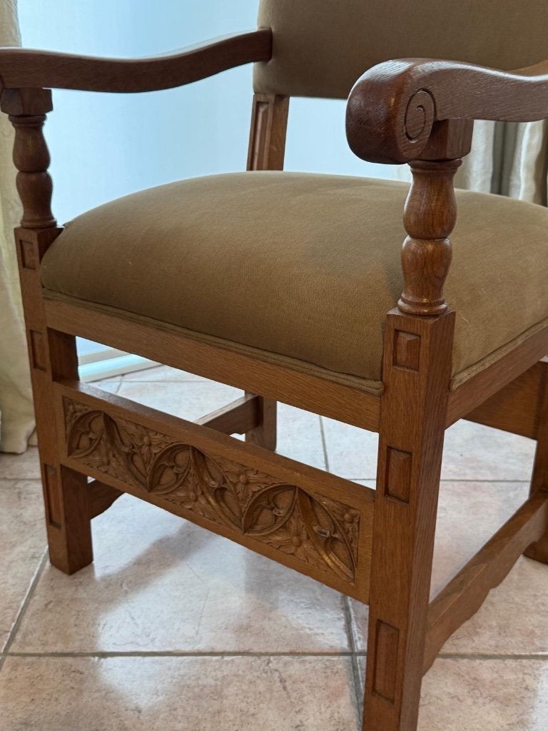 Te koop armstoelen, Huis en Inrichting, Ophalen, Zo goed als nieuw, Hout, Twee