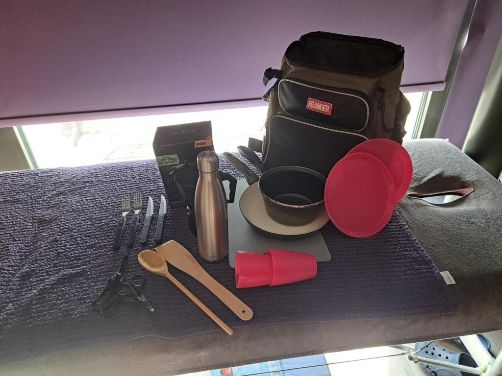 Kooksetje, Watersport en Boten, Hengelsport | Karpervissen, Ophalen, Zo goed als nieuw, Overige typen