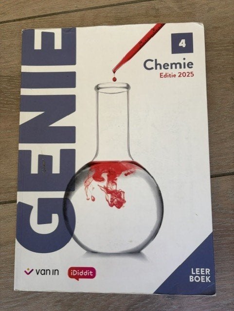 Genie Chemie 4 Editie 2025, Boeken, Schoolboeken, Ophalen, Zo goed als nieuw, ASO, Scheikunde