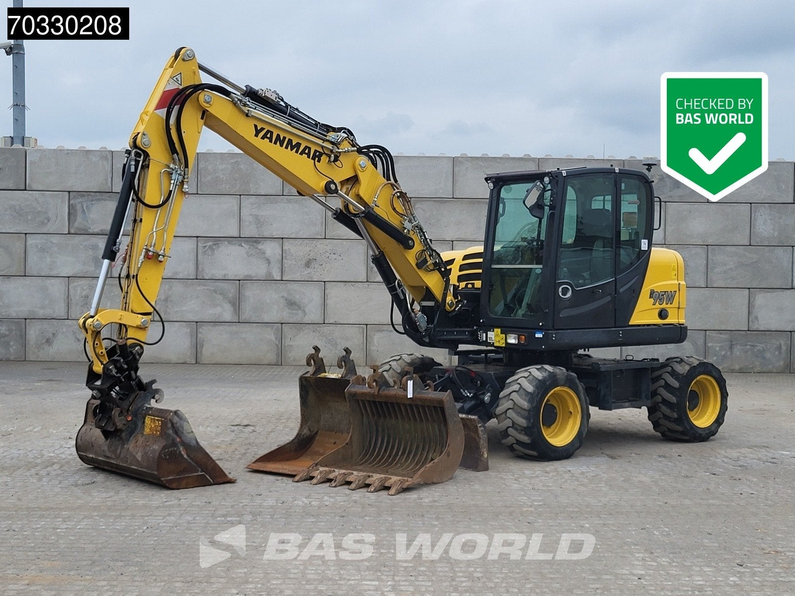 Yanmar B95W B95W Auto Greasing - A/C, Excavatrice
