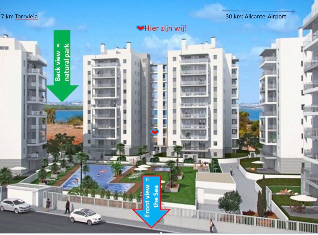 Appartement 2 CH 2 SDB AVEC vue sur mer La Mata Alicante, Vacances, Propriétaire, Village, Mer, Costa Blanca